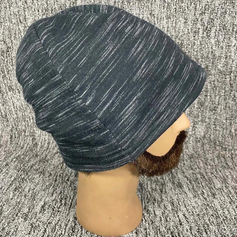 Under Armour Beanie Womens OSFM Black Space Dye Storm ColdGear Athletic Hat